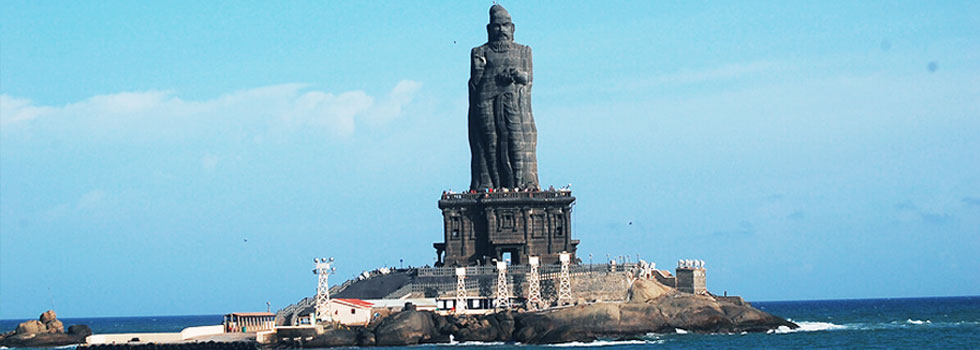 Tourist monument in Kanyakumari